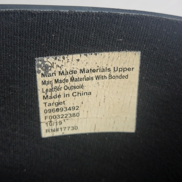 Target Rain Black & Floral Boots Size 9 - Picture 5 of 9